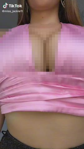 Big Tits Censored TikTok gif