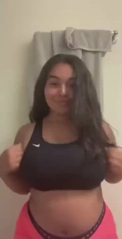 Big Tits Boobs Flashing Tits gif