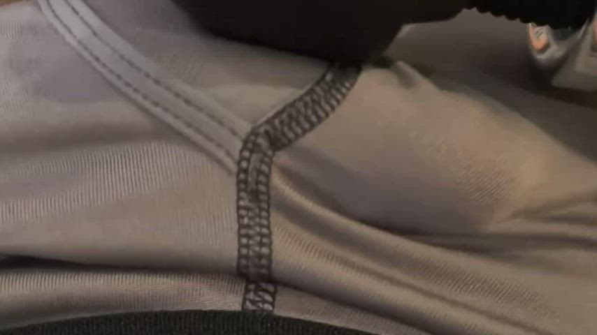 clothed male masturbation moaning sex toy vibrator gif