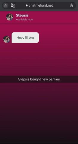 Stepsis bought new panties [Part 1]