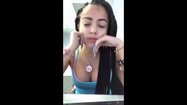 malu trevejo boobs (loop)