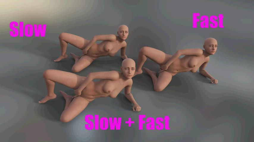 3d animation masturbating gif