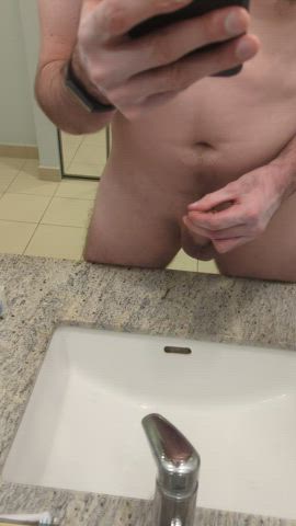 big dick cock cum cumshot male masturbation masturbating naked gif