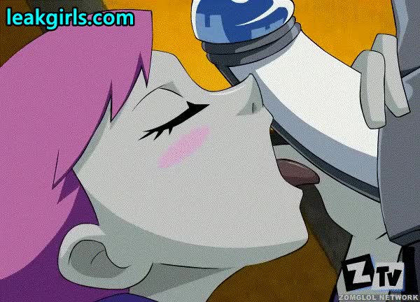 Jinx goes to town on cyborg;;generic;blowjob;hentai