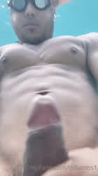 Big Dick Body Brazilian Cum OnlyFans Underwater gif