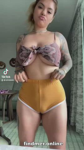 Ass Girls TikTok Tits gif