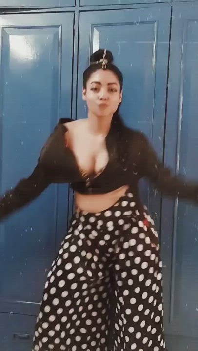 Bollywood Celebrity Cleavage gif