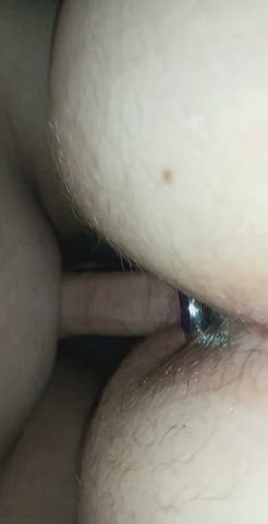 Butt Plug Close Up Doggystyle gif