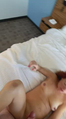 amateur cumshot cute milf natural tits onlyfans orgasm redhead tits cumshots gif