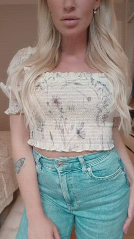 big tits blonde busty cute european swedish bigger-than-you-thought gif