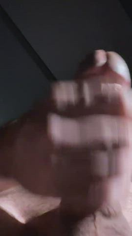 cock cum cumshot homemade huge load jerk off pov gif