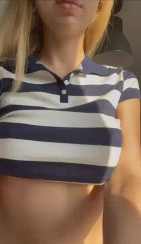 big tits blonde innocent perky petite skinny gif