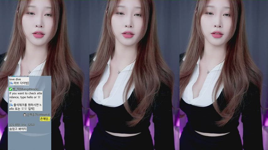 asian big tits dancing korean gif