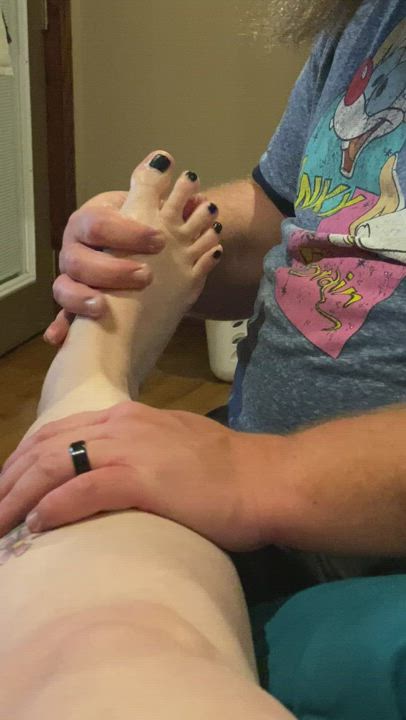 Foot Fetish Foot Worship Massage gif