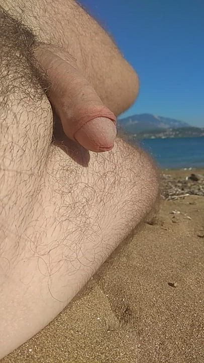 Piss on the beach again