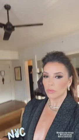 cleavage eva longoria natural tits gif