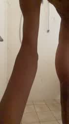 Having some fun in the shower