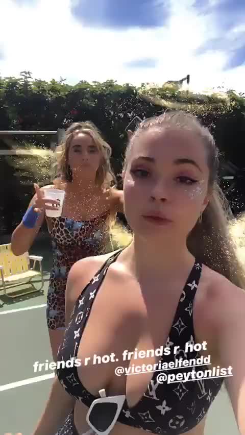 Peyton List and  Neriah Fisher