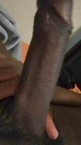 you can't resist a thick black cock in yo face