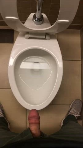 amateur pee peeing toilet gif