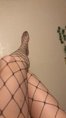 You like long legs in fishnets?