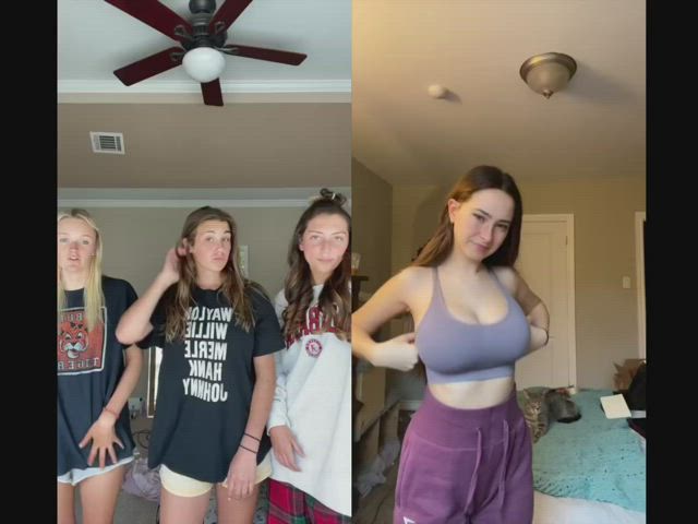 Which busty Tiktoker would you rather tittyfuck? (liluziverm vs cece rose)