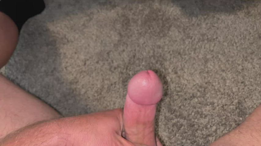 amateur cum cumshot edging jerk off male masturbation masturbating thick cock gif