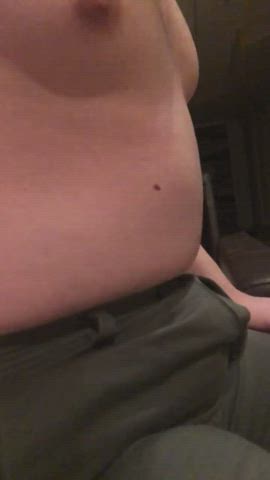 Belly Button Chubby Fetish gif