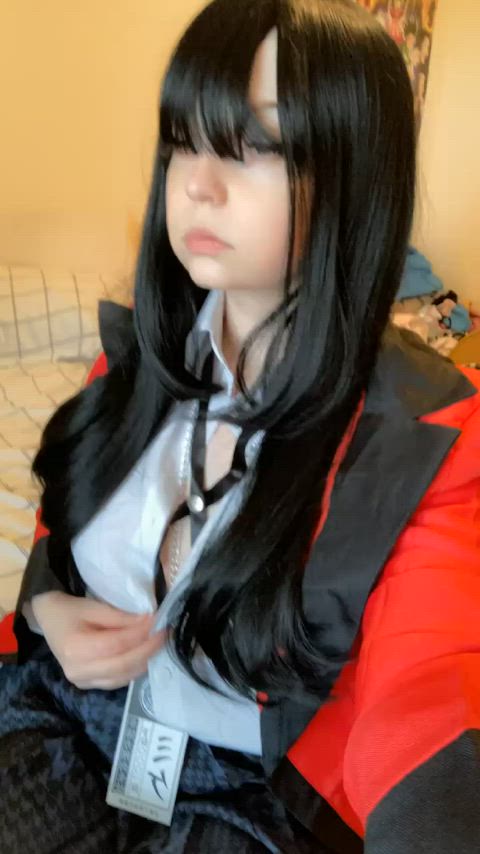 Yumeko Jabami from Kakegurui showing titties (SpookyBaby777)