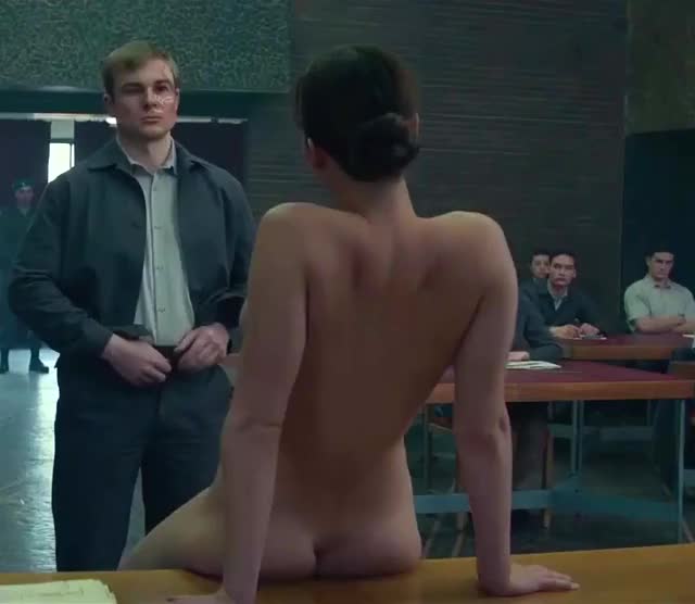 Jennifer Lawrence's ass smooshed on a desk