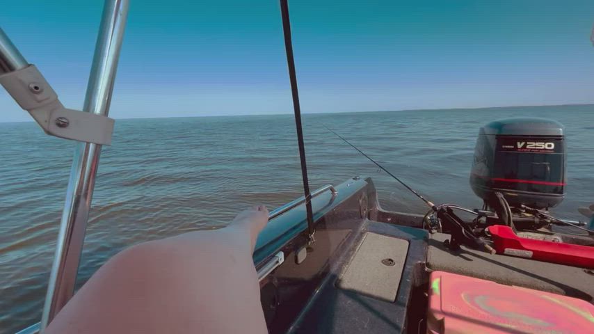 Amateur Boat Masturbating gif