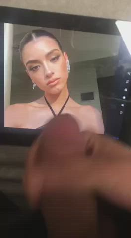 celebrity cumshot tribbing tribute gif