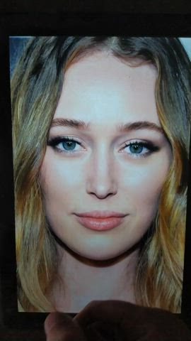 celebrity blonde cumshot cum alycia debnam-carey facial tribute gif