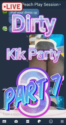 Dirty Kik Party 3 - Part 7 - lick Master's ass!