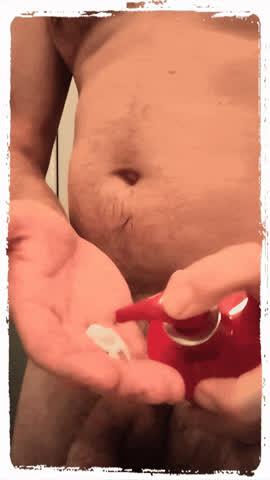 bathroom cock erotic homemade nipples nudity penis rubbing selfie shower gif