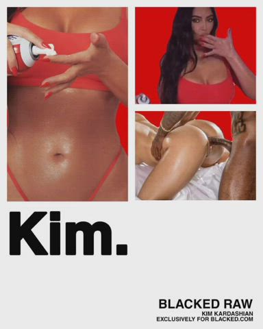 bbc big dick blowjob caption celebrity interracial kim kardashian milf sucking gif