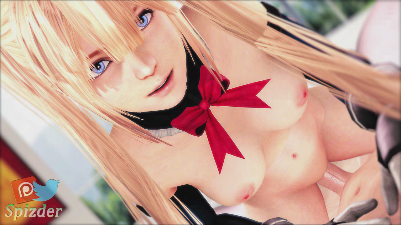 3D Blonde Hentai gif