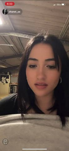 flashing tiktok tits gif