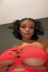 Big Tits Boobs Ebony OnlyFans gif