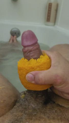 big dick cum cumshot handjob masturbating orgasm pov thick gif