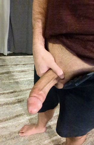 big dick cock jerk off male masturbation penis thick cock gif