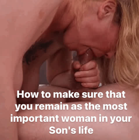 blowjob caption mom son taboo gif