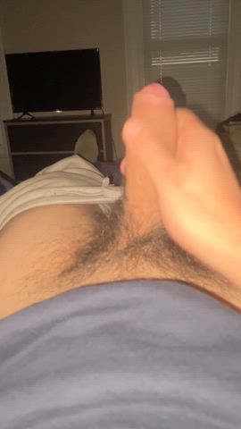 Uncut college cock