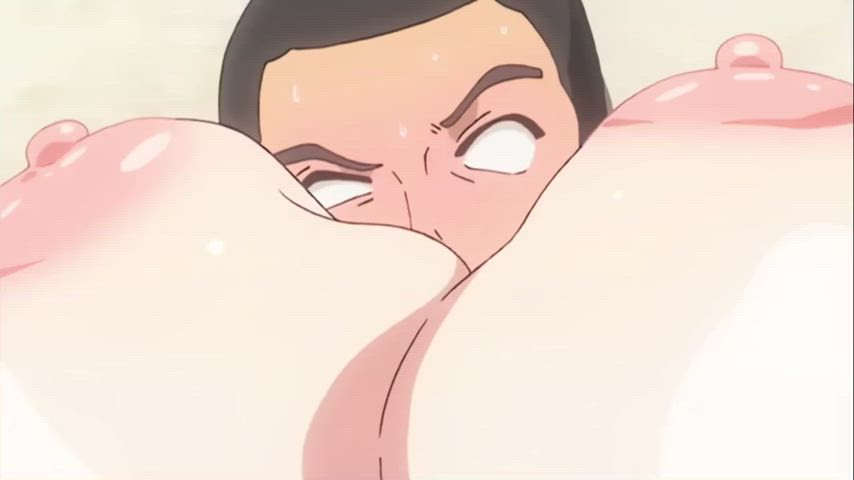 Beach Face Smothering Hentai Huge Tits gif