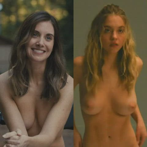 Alison Brie &amp; Sydney Sweeney 🤤