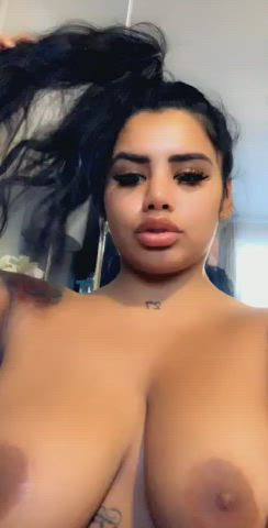 Big Nipples Big Tits Tattoo gif