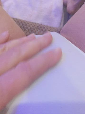 barely legal camel toe clit clit rubbing masturbating panties pussy lips gif