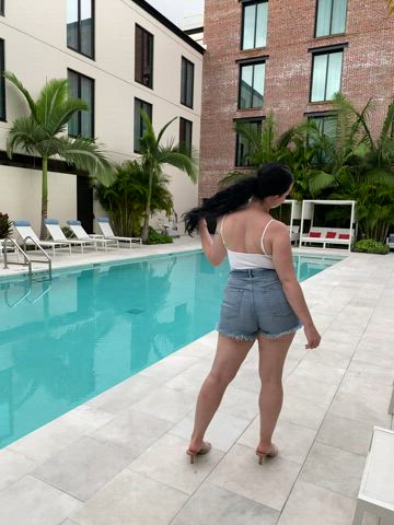 Pawg Pool Shorts gif