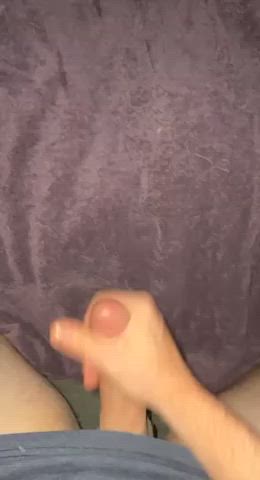 cock cumshot towel gif