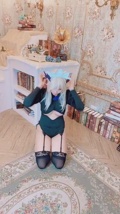 Cosplay Japanese Jav Model gif